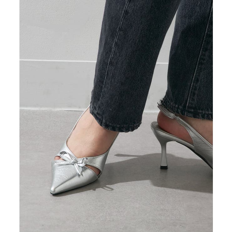 【SETUP7】エナメルリボン バックストラップパンプス KNF-TP | SETUP7【WOMEN】 | 詳細画像17 