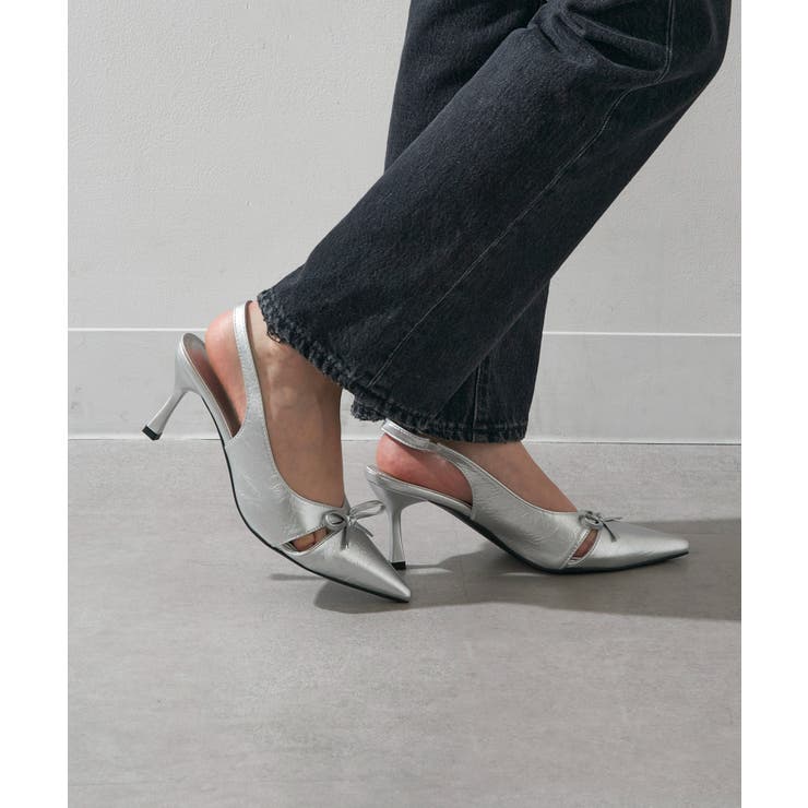 【SETUP7】エナメルリボン バックストラップパンプス KNF-TP | SETUP7【WOMEN】 | 詳細画像18 