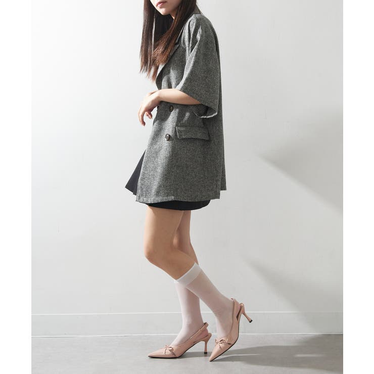 【SETUP7】エナメルリボン バックストラップパンプス KNF-TP | SETUP7【WOMEN】 | 詳細画像7 