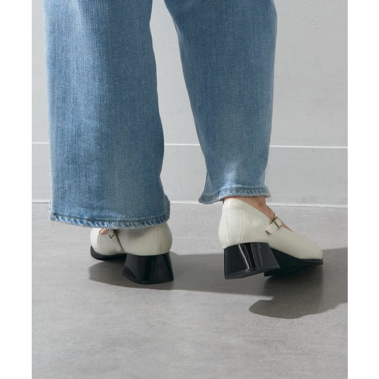 【SETUP7】キャップトゥクロコPUレザーパンプス KNF-TP | SETUP7【WOMEN】 | 詳細画像13 