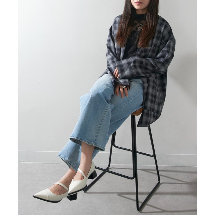 【SETUP7】キャップトゥクロコPUレザーパンプス KNF-TP | SETUP7【WOMEN】 | 詳細画像15 