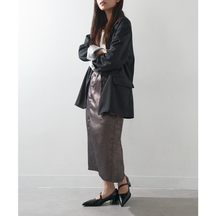 【SETUP7】キャップトゥクロコPUレザーパンプス KNF-TP | SETUP7【WOMEN】 | 詳細画像8 