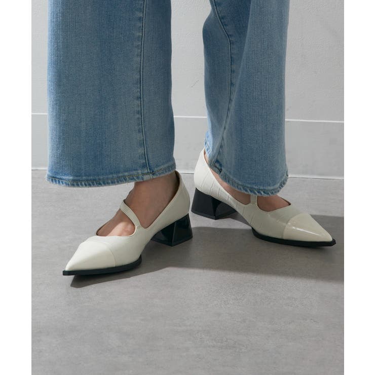 【SETUP7】キャップトゥクロコPUレザーパンプス KNF-TP | SETUP7【WOMEN】 | 詳細画像9 