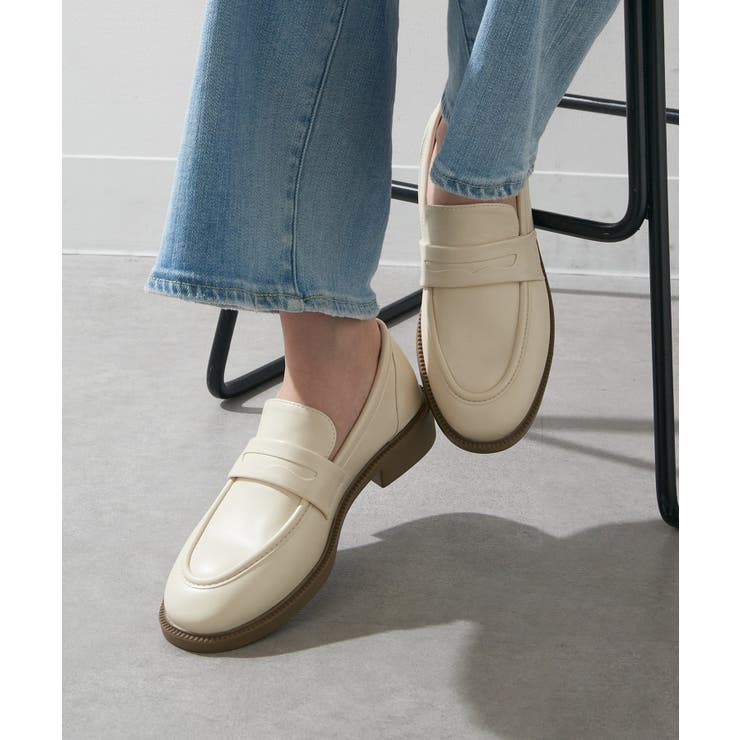 アイボリー | 【SETUP7】クラシックコインローファー KNF-TP | SETUP7【WOMEN】