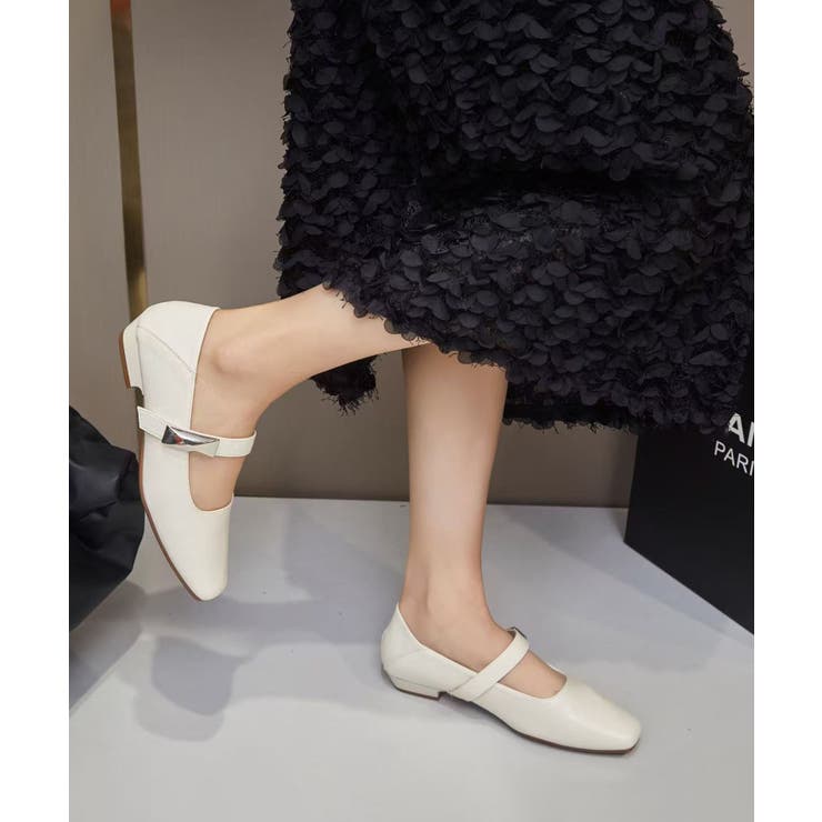 【SETUP7】スクエアトゥ スタッズベルトシューズ KNF-TP | SETUP7【WOMEN】 | 詳細画像13 