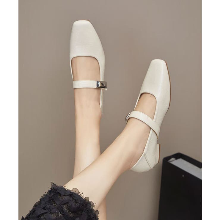 【SETUP7】スクエアトゥ スタッズベルトシューズ KNF-TP | SETUP7【WOMEN】 | 詳細画像14 