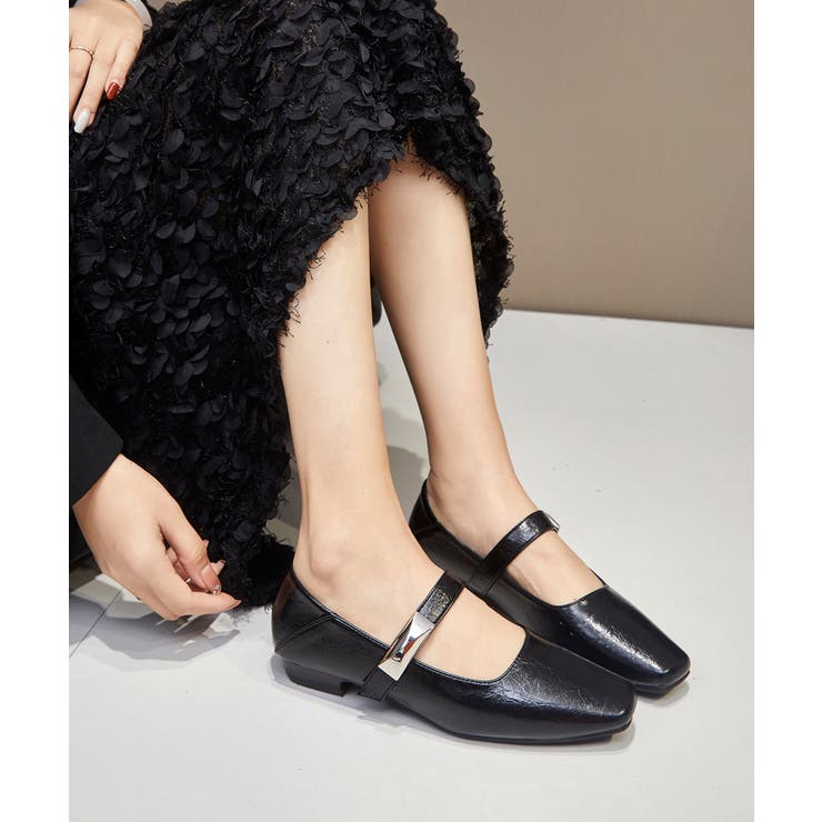 【SETUP7】スクエアトゥ スタッズベルトシューズ KNF-TP | SETUP7【WOMEN】 | 詳細画像16 