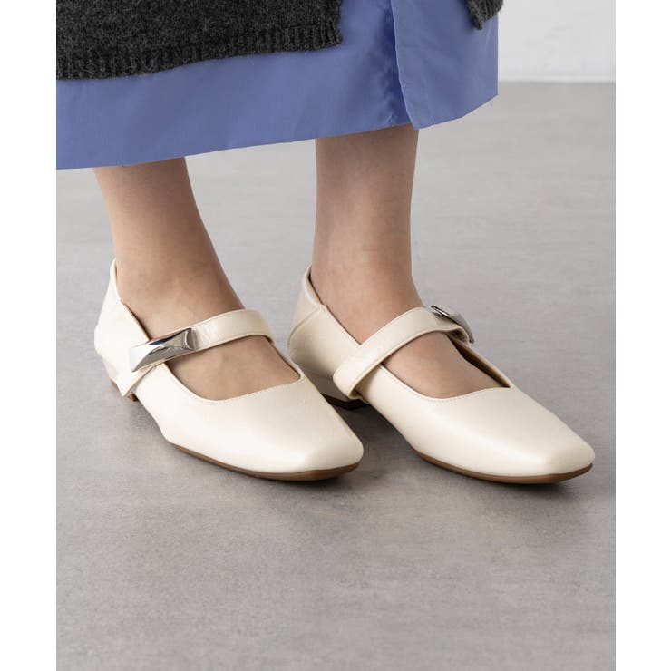 【SETUP7】スクエアトゥ スタッズベルトシューズ KNF-TP | SETUP7【WOMEN】 | 詳細画像3 