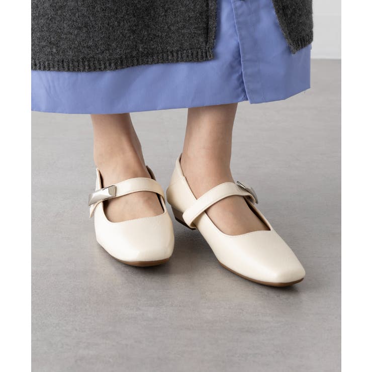 【SETUP7】スクエアトゥ スタッズベルトシューズ KNF-TP | SETUP7【WOMEN】 | 詳細画像4 