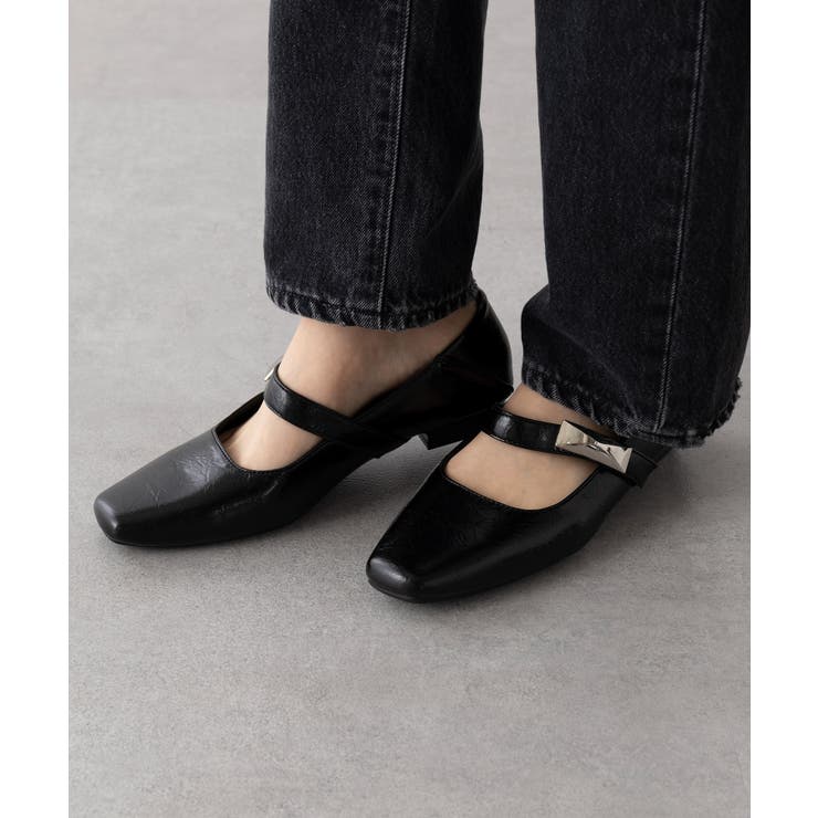 【SETUP7】スクエアトゥ スタッズベルトシューズ KNF-TP | SETUP7【WOMEN】 | 詳細画像8 