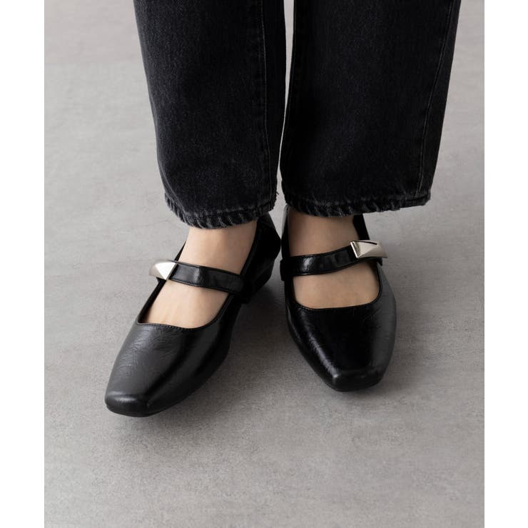 【SETUP7】スクエアトゥ スタッズベルトシューズ KNF-TP | SETUP7【WOMEN】 | 詳細画像9 