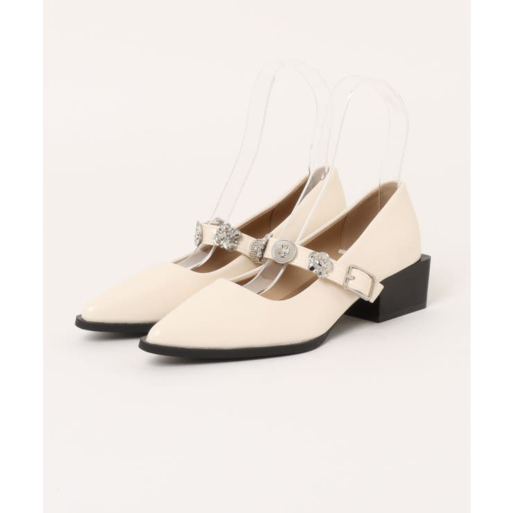 【SETUP7】ヴィンテージボタンモチーフストラップパンプス KNF-TP | SETUP7【WOMEN】 | 詳細画像23 