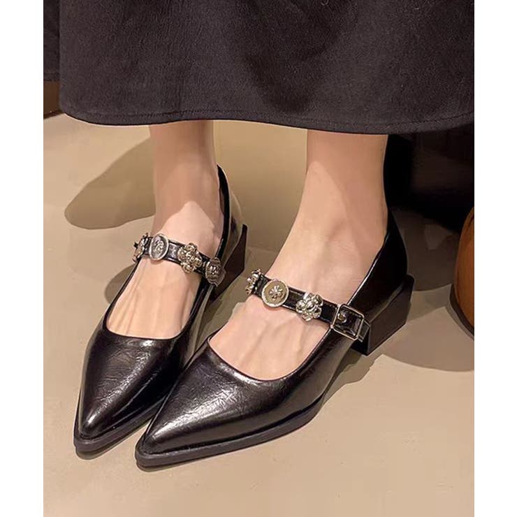 【SETUP7】ヴィンテージボタンモチーフストラップパンプス KNF-TP | SETUP7【WOMEN】 | 詳細画像28 