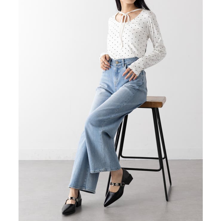 【SETUP7】ヴィンテージボタンモチーフストラップパンプス KNF-TP | SETUP7【WOMEN】 | 詳細画像6 