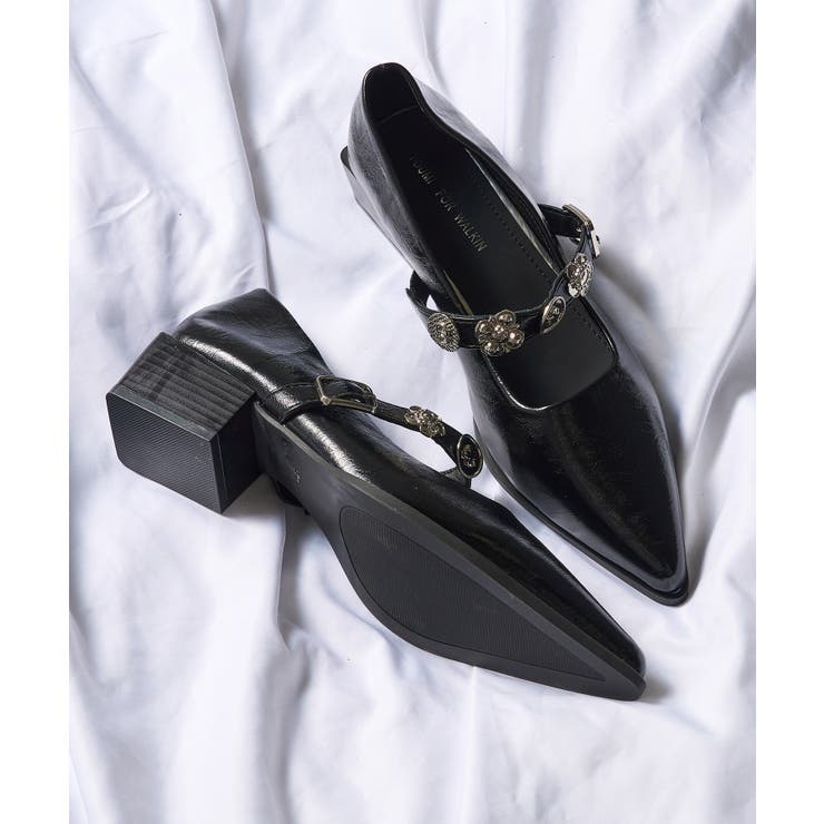 【SETUP7】ヴィンテージボタンモチーフストラップパンプス KNF-TP | SETUP7【WOMEN】 | 詳細画像7 