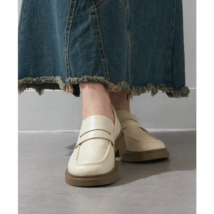 【SETUP7】ボリュームソール コインローファー KNF-TP | SETUP7【WOMEN】 | 詳細画像3 