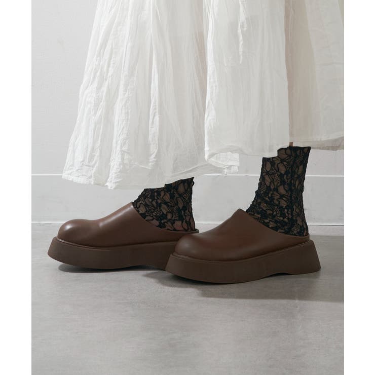 【SETUP7】厚底バックオープンサボ KNF-TP | SETUP7【WOMEN】 | 詳細画像12 