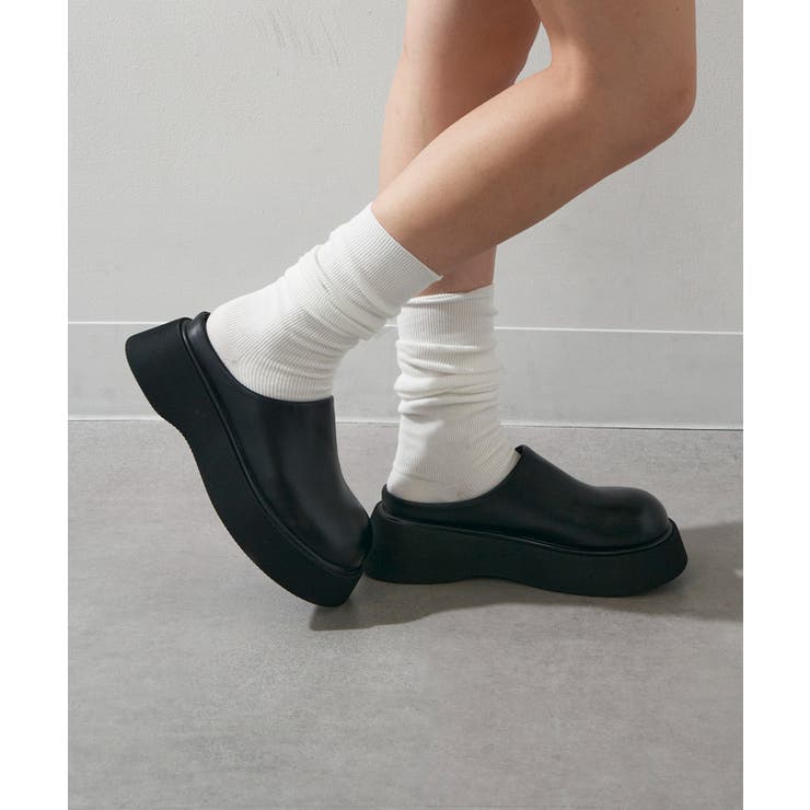 SETUP7】厚底バックオープンサボ KNF-TP[品番：TTMW0002763]｜SETUP7