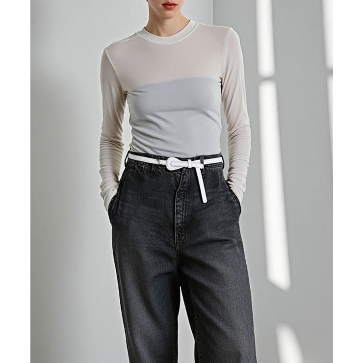 【SETUP7】ロングレザーリボンベルト KNF | SETUP7【WOMEN】 | 詳細画像9 