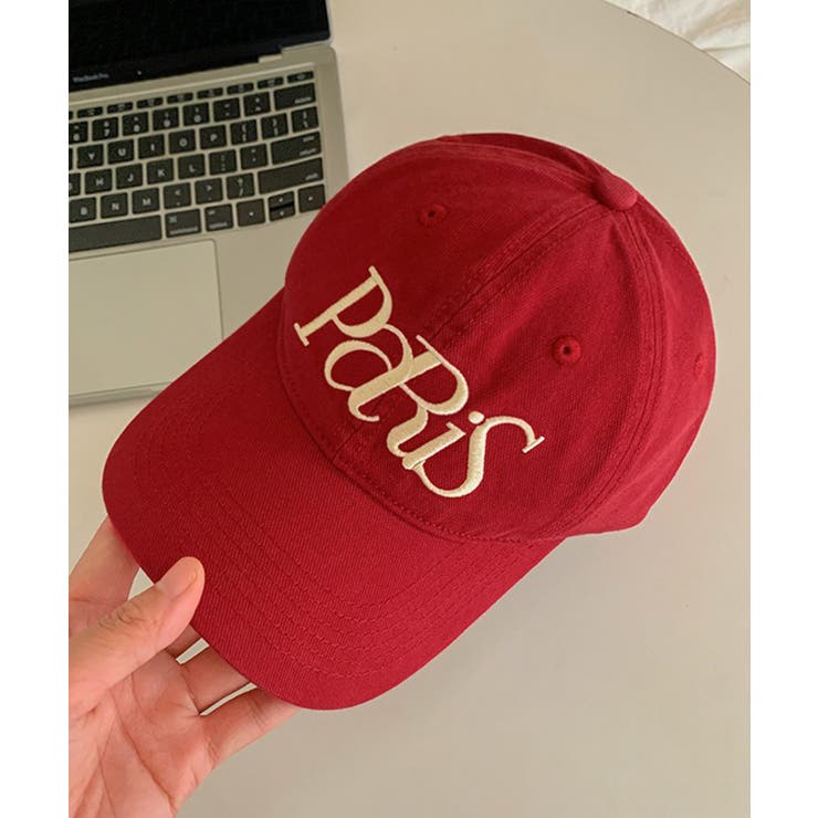 レッド | 【SETUP7】ベースボールキャップ KNF | SETUP7【WOMEN】