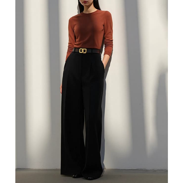 【SETUP7】ゴールドバックルレザーベルト KNF | SETUP7【WOMEN】 | 詳細画像10 