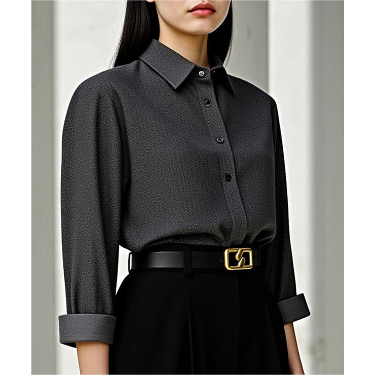 【SETUP7】ゴールドバックルレザーベルト KNF | SETUP7【WOMEN】 | 詳細画像2 