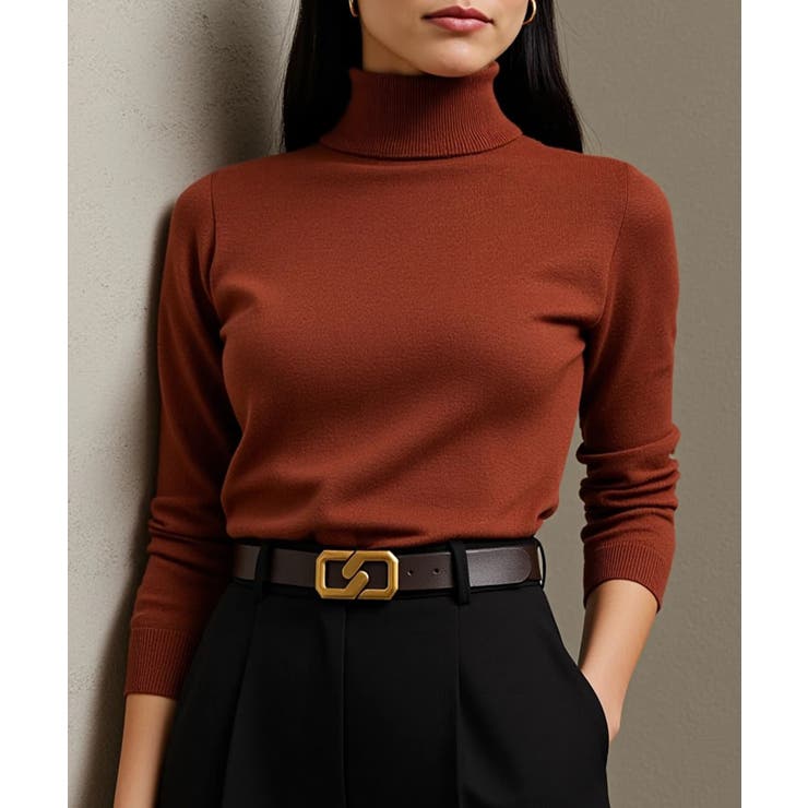 【SETUP7】ゴールドバックルレザーベルト KNF | SETUP7【WOMEN】 | 詳細画像8 