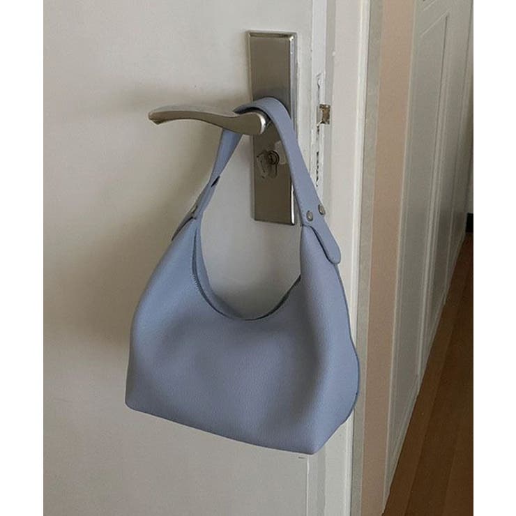 サックスブルー | 【SETUP7】PUレザーショルダーバッグ KNF | SETUP7【WOMEN】