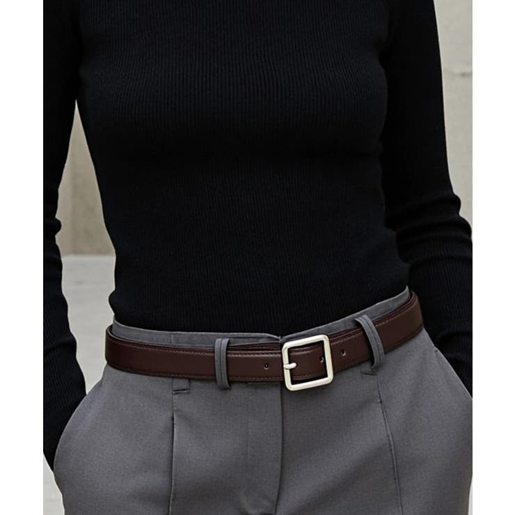 ブラウン | 【SETUP7】レディースクラシックベルト KNF | SETUP7【WOMEN】