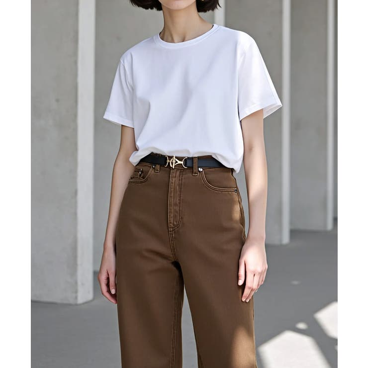 【SETUP7】ウエストチェーン ナローベルト  KNF146 | SETUP7【WOMEN】 | 詳細画像2 