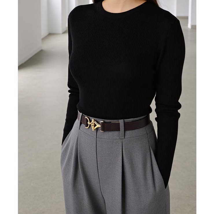 【SETUP7】ウエストチェーン ナローベルト  KNF146 | SETUP7【WOMEN】 | 詳細画像6 