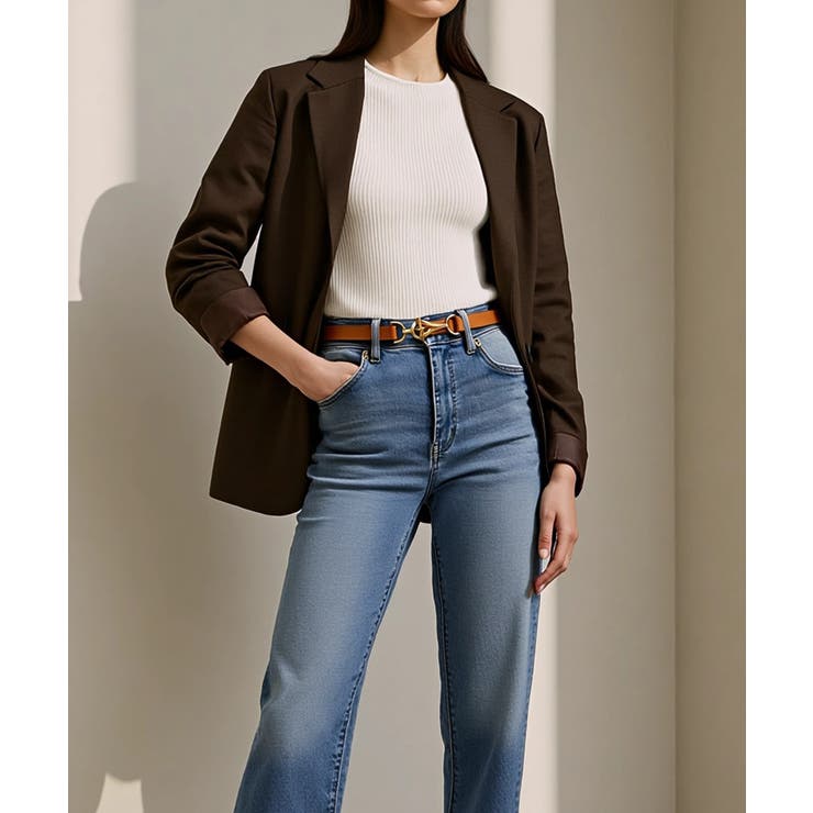 【SETUP7】ウエストチェーン ナローベルト  KNF146 | SETUP7【WOMEN】 | 詳細画像9 