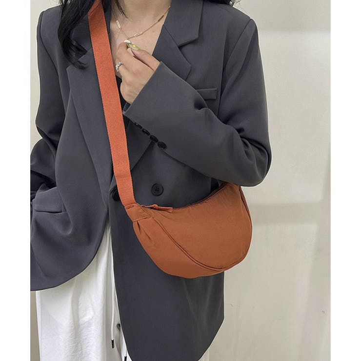 ブラウン | 【SETUP7】ハーフムーンメッセンジャーバッグ  KNF146 | SETUP7【WOMEN】