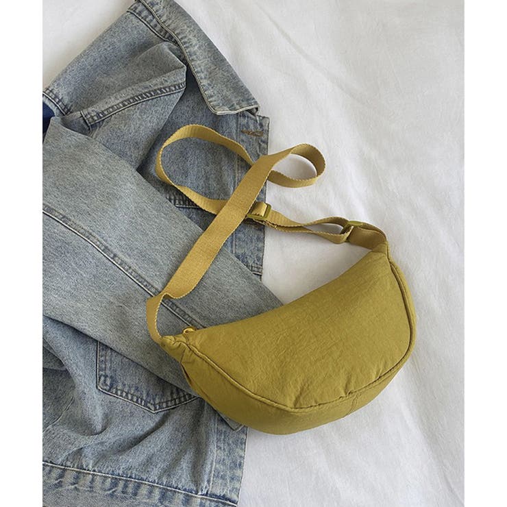 イエロー | 【SETUP7】ハーフムーンメッセンジャーバッグ  KNF146 | SETUP7【WOMEN】