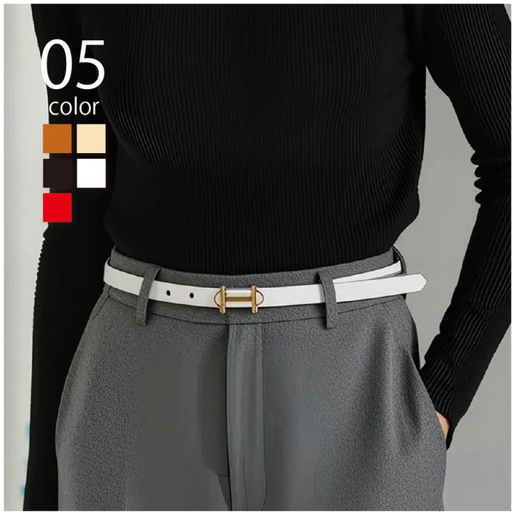 【SETUP7】レディースナローベルト  KNF146 | SETUP7【WOMEN】 | 詳細画像1 