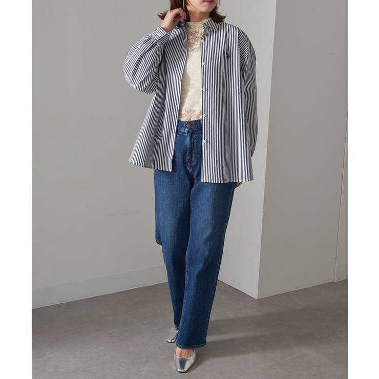 【U.S. POLO ASSN.】ロイヤルピンオックス袖バルーンシャツ | SETUP7【WOMEN】 | 詳細画像33 