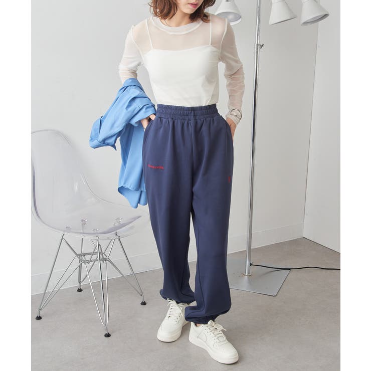 Classicalワンポイントロゴ ダブルフェイススウェットパンツ | SETUP7【WOMEN】 | 詳細画像28 