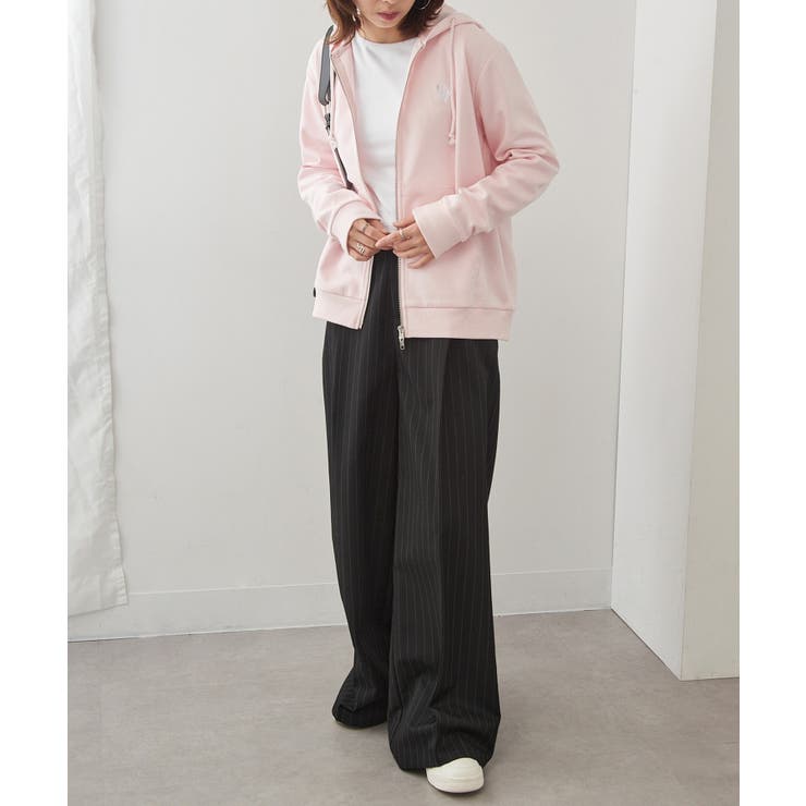 【U.S. POLO ASSN.】ワンポイントロゴ ダブルジップパーカー | SETUP7【WOMEN】 | 詳細画像49 