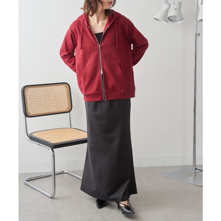 【U.S. POLO ASSN.】ワンポイントロゴ ダブルジップパーカー | SETUP7【WOMEN】 | 詳細画像55 