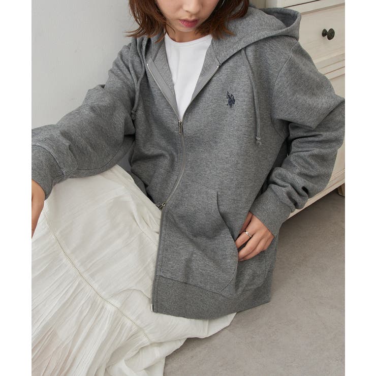 【U.S. POLO ASSN.】ワンポイントロゴ ダブルジップパーカー | SETUP7【WOMEN】 | 詳細画像77 