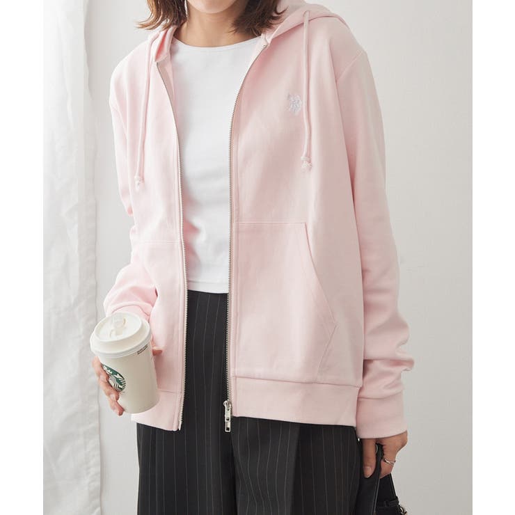 【U.S. POLO ASSN.】ワンポイントロゴ ダブルジップパーカー | SETUP7【WOMEN】 | 詳細画像96 