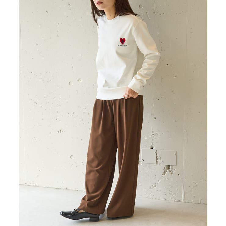【U.S. POLO ASSN.】ハート刺繍クルーネックスウェット | SETUP7【WOMEN】 | 詳細画像10 