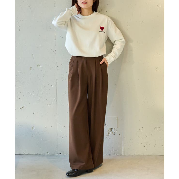 【U.S. POLO ASSN.】ハート刺繍クルーネックスウェット | SETUP7【WOMEN】 | 詳細画像11 