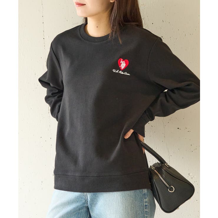 【U.S. POLO ASSN.】ハート刺繍クルーネックスウェット | SETUP7【WOMEN】 | 詳細画像17 
