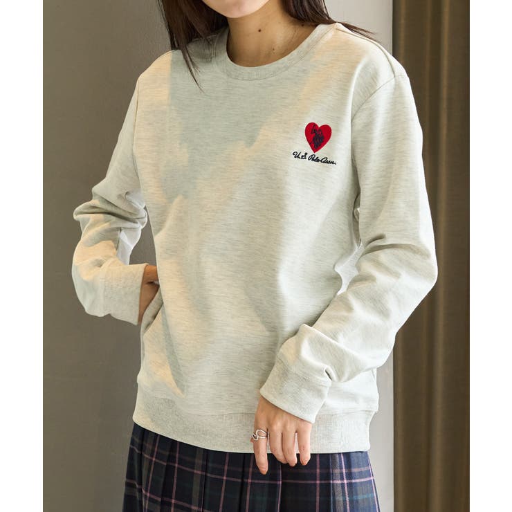 【U.S. POLO ASSN.】ハート刺繍クルーネックスウェット | SETUP7【WOMEN】 | 詳細画像24 