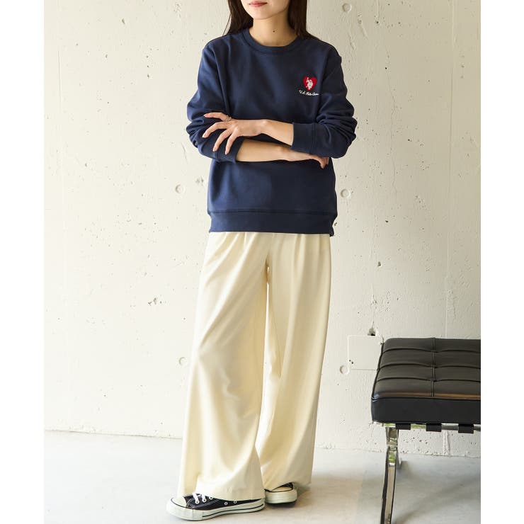 【U.S. POLO ASSN.】ハート刺繍クルーネックスウェット | SETUP7【WOMEN】 | 詳細画像33 
