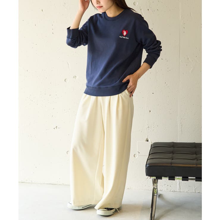 【U.S. POLO ASSN.】ハート刺繍クルーネックスウェット | SETUP7【WOMEN】 | 詳細画像34 
