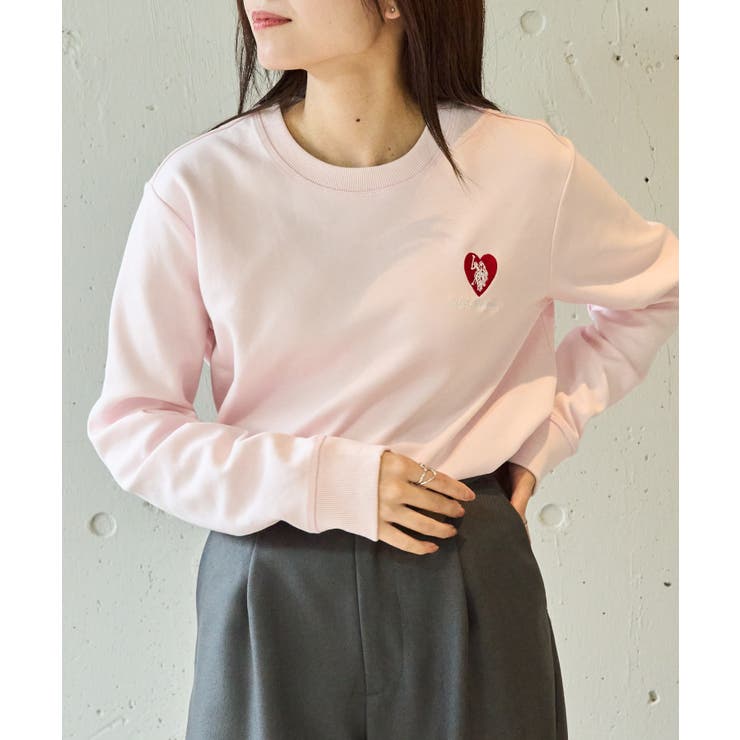 【U.S. POLO ASSN.】ハート刺繍クルーネックスウェット | SETUP7【WOMEN】 | 詳細画像39 