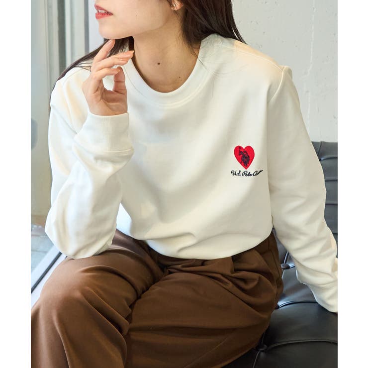 【U.S. POLO ASSN.】ハート刺繍クルーネックスウェット | SETUP7【WOMEN】 | 詳細画像47 