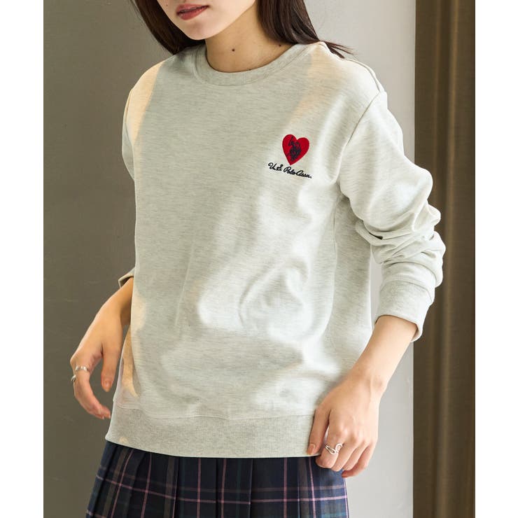 【U.S. POLO ASSN.】ハート刺繍クルーネックスウェット | SETUP7【WOMEN】 | 詳細画像54 